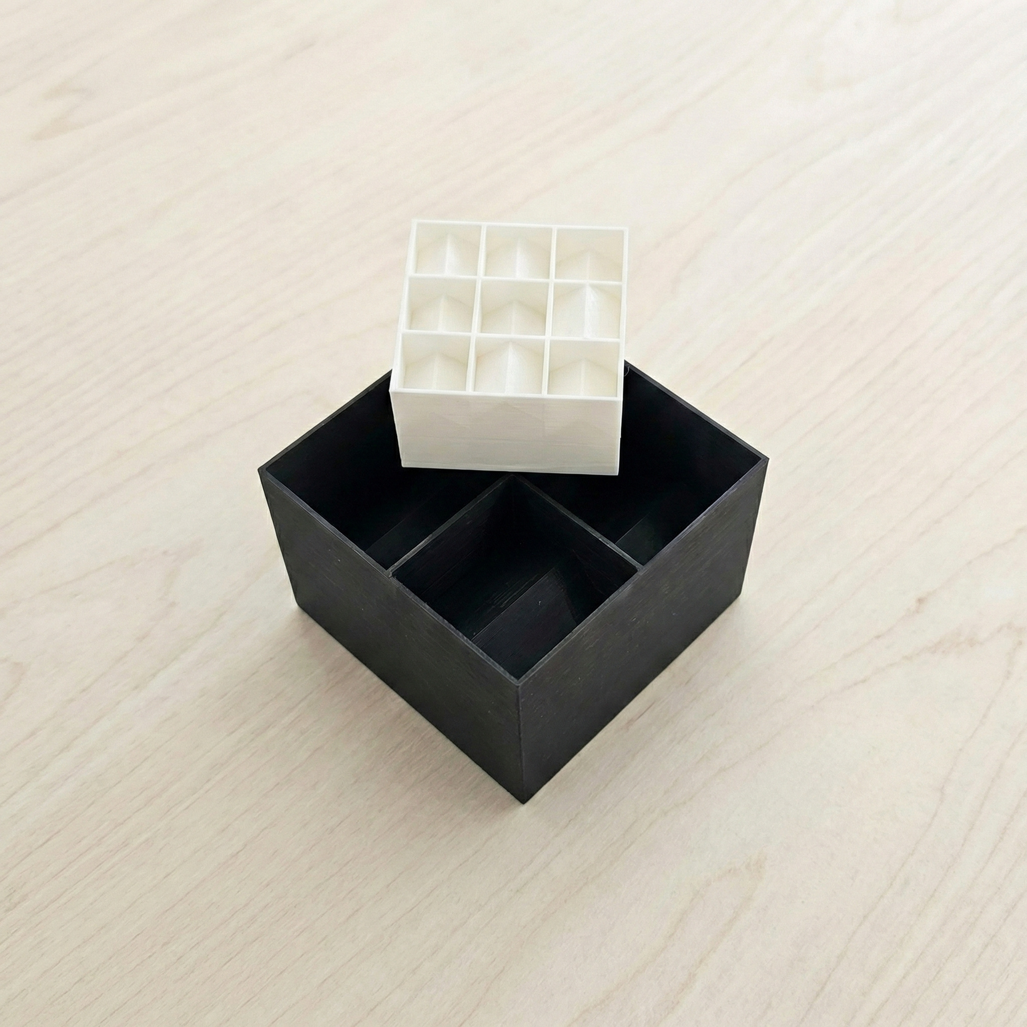 3D-printed Helmholtz resonator prototypes