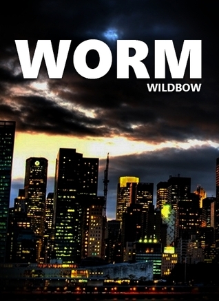 Book cover showing a metropolitan city skyline with an overcast sky